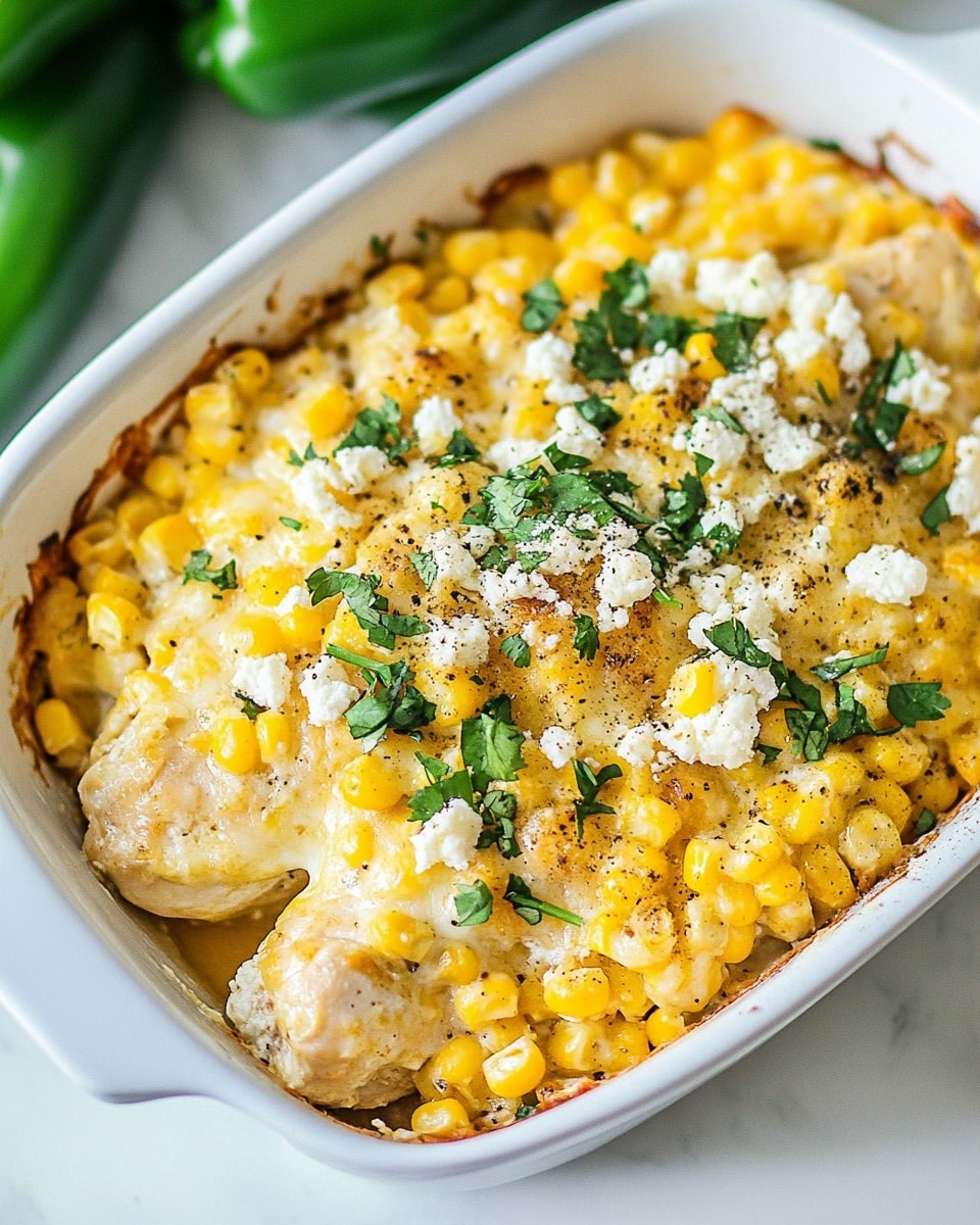 Mexican Street Corn Chicken, Mexican Street Corn Chicken recipe, spicy chicken with street corn topping, easy Mexican-inspired chicken dinner, flavorful corn chicken dish
