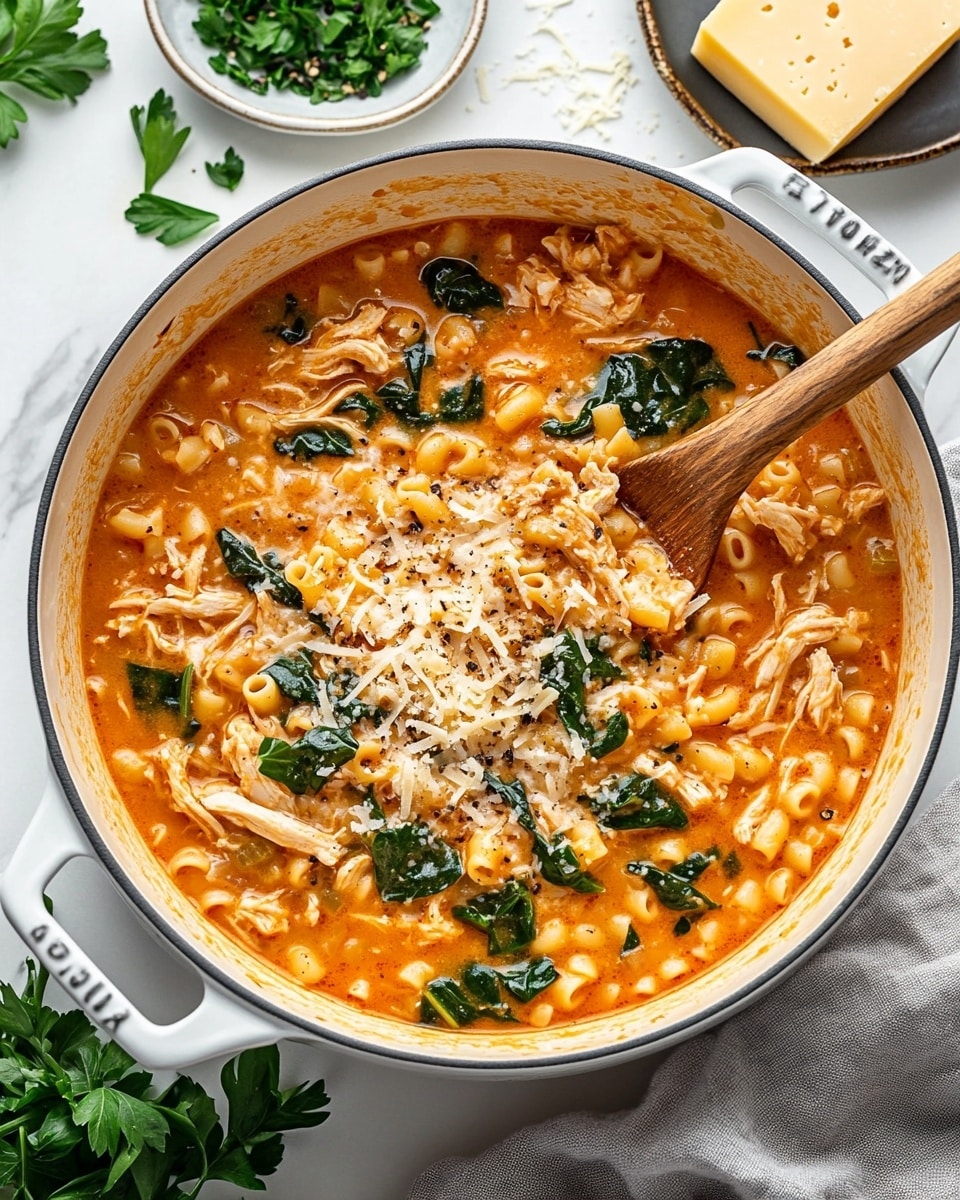 Marry Me Chicken Soup, comforting chicken soup, savory tomato soup, hearty light dinner, easy chicken soup recipe