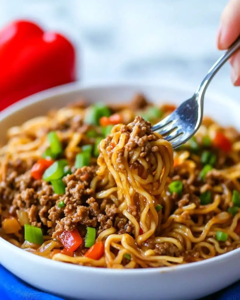 Slow Cooker Beef Ramen Recipe