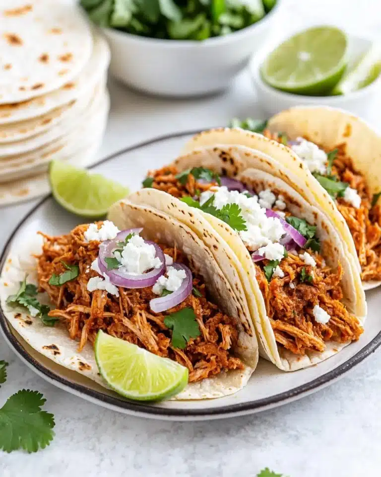 Crockpot Chicken Tacos Recipe