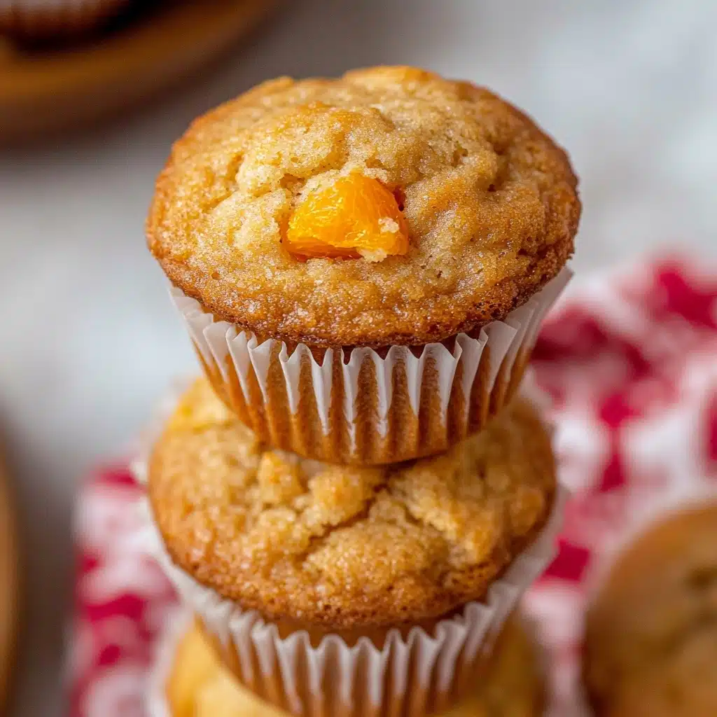 Peach Muffins Recipe - Recipe Image
