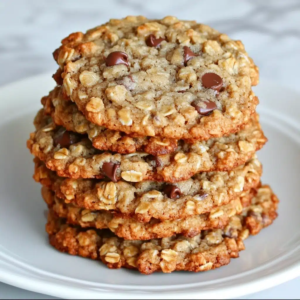 Loaded Oatmeal Chocolate Chip Cookies Recipe - Recipe Image
