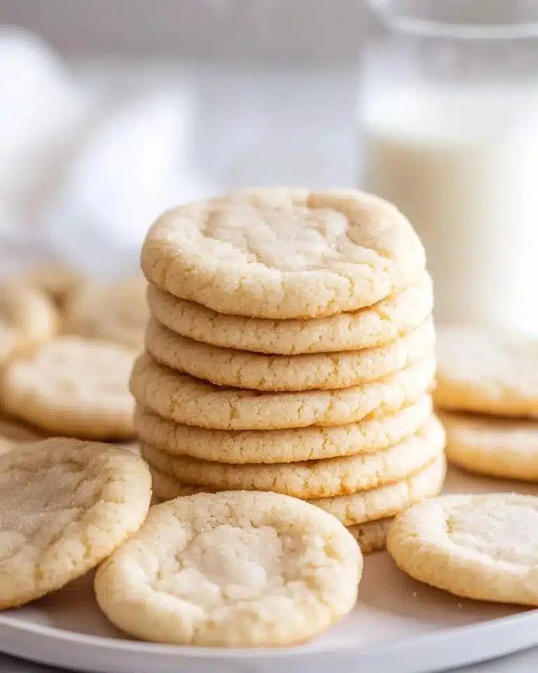 Soft and Chewy Sugar Cookies Recipe