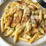 Garlic Parmesan Chicken and Pasta Recipe