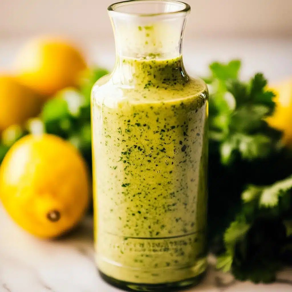 Creamy Avocado Cilantro Lime Dressing Recipe - Recipe Image