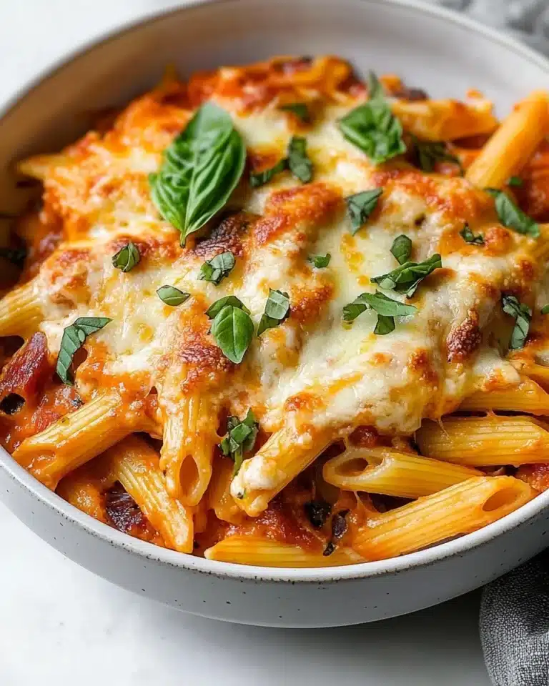 Healthy Cottage Cheese Pasta Bake With Veggies Recipe