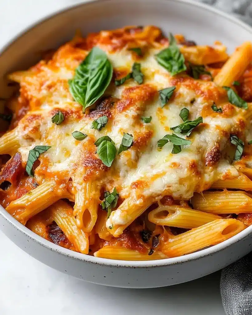 Healthy Cottage Cheese Pasta Bake With Veggies Recipe