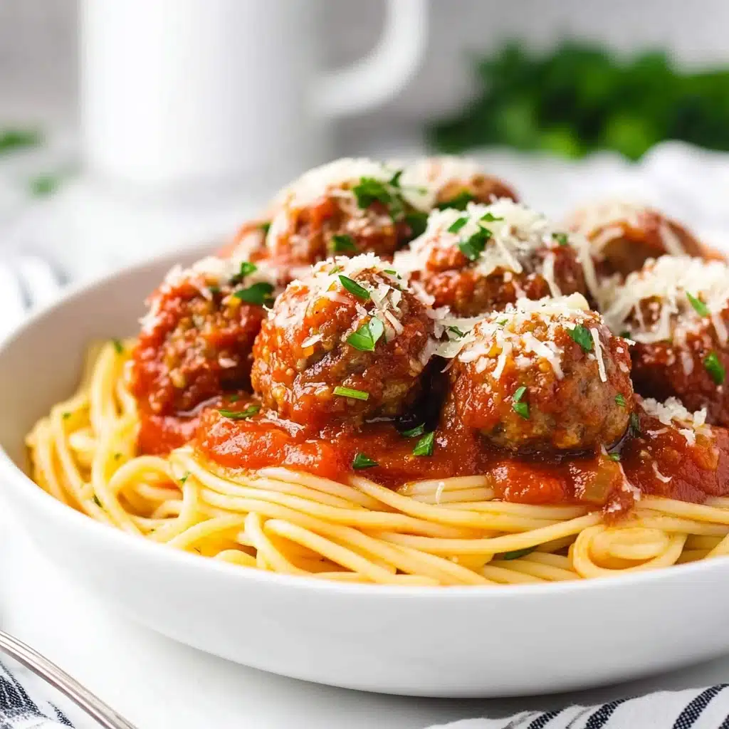 Easy Baked Italian Meatballs Recipe - Recipe Image