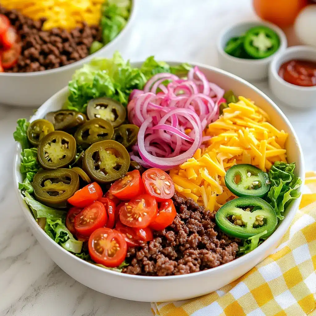 Cheeseburger Bowls Recipe - Recipe Image