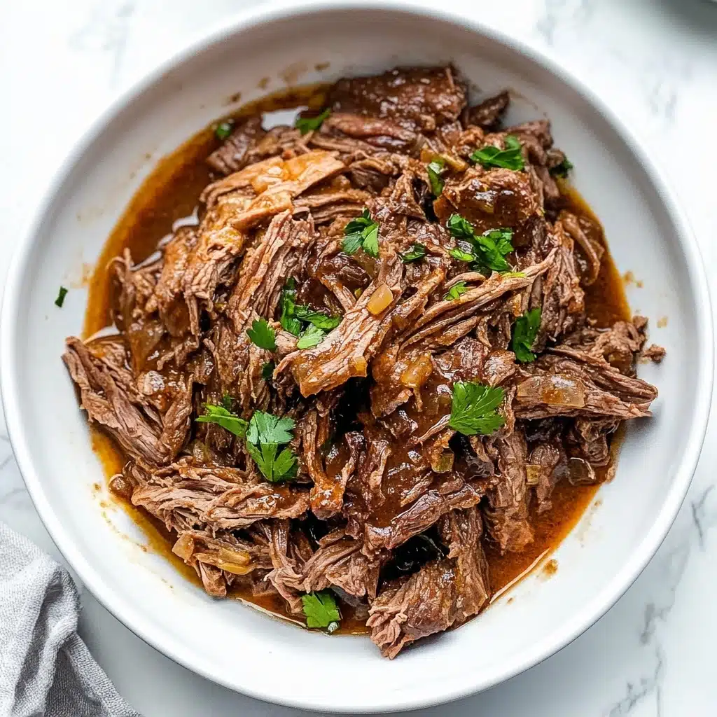 Instant Pot French Onion Pot Roast Recipe - Recipe Image