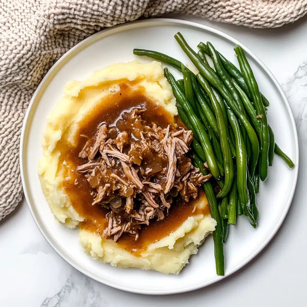 Instant Pot French Onion Pot Roast Recipe - Recipe Image