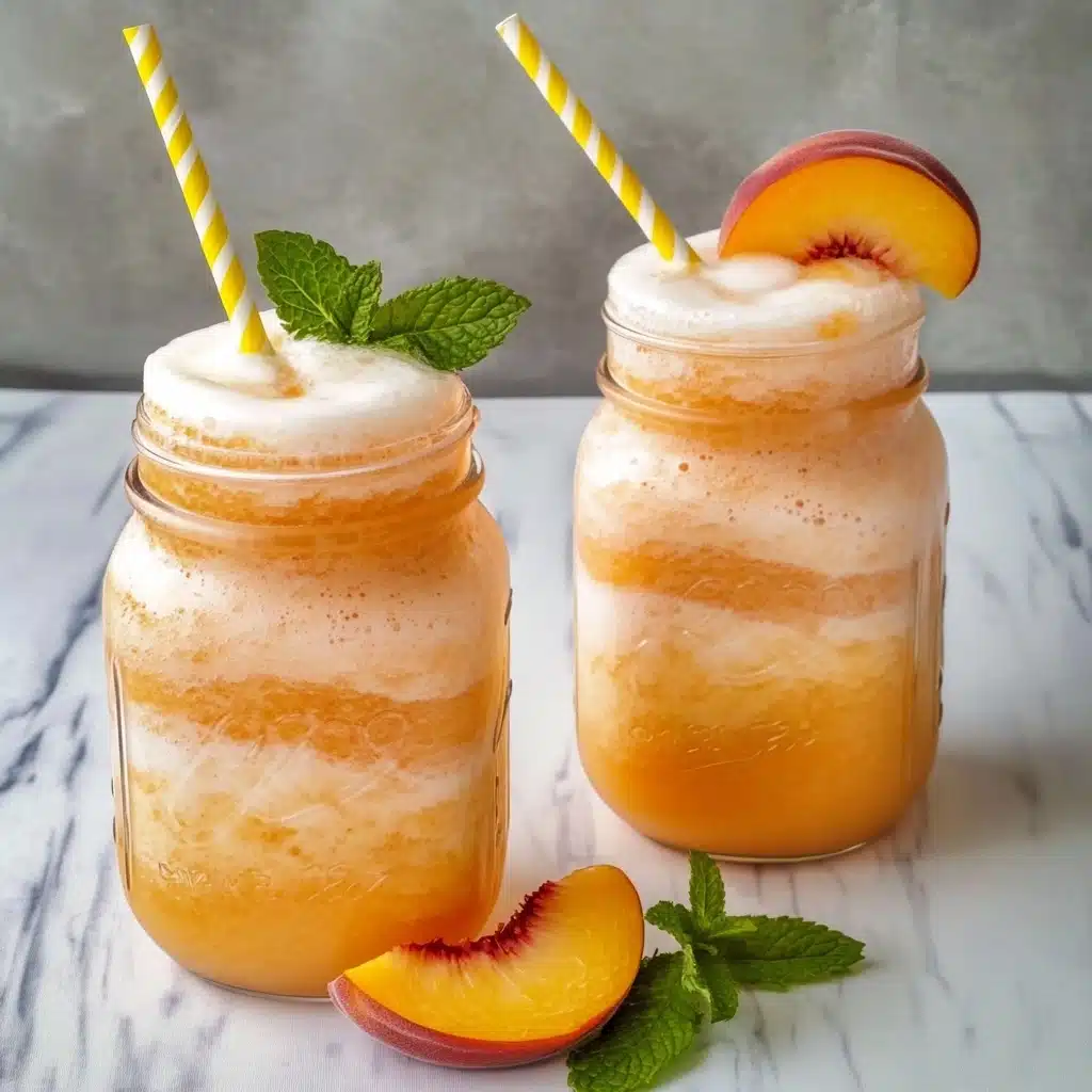 Peach Lemonade Slush Recipe - Recipe Image