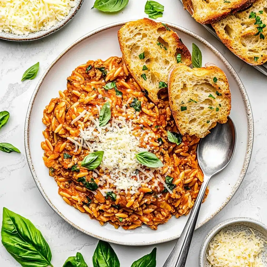 Ground Beef and Orzo Recipe - Recipe Image