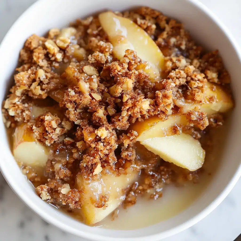 Healthy Breakfast Apple Crumble Recipe - Recipe Image