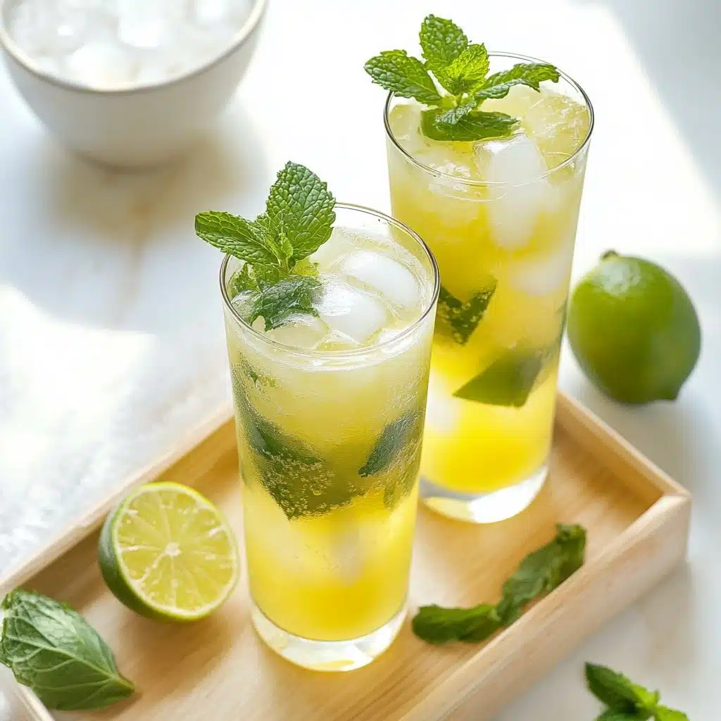 Pineapple Coconut Mojito Recipe - Recipe Image
