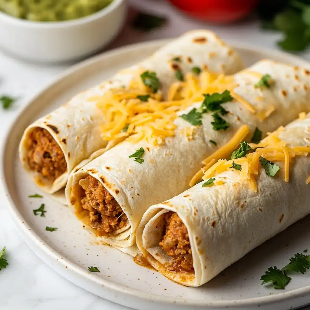 Cheesy Beef Flautas Recipe - Recipe Image