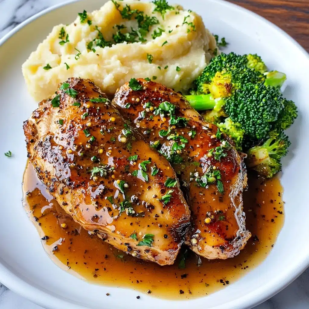 Easy Baked Honey Dijon Chicken Recipe - Recipe Image