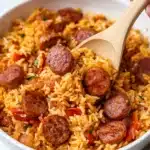 One Pot Smoked Sausage And Rice Recipe