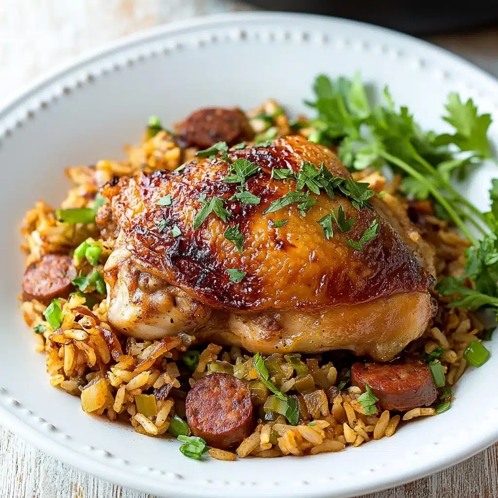 One Pot Chicken and Dirty Rice Recipe - Recipe Image