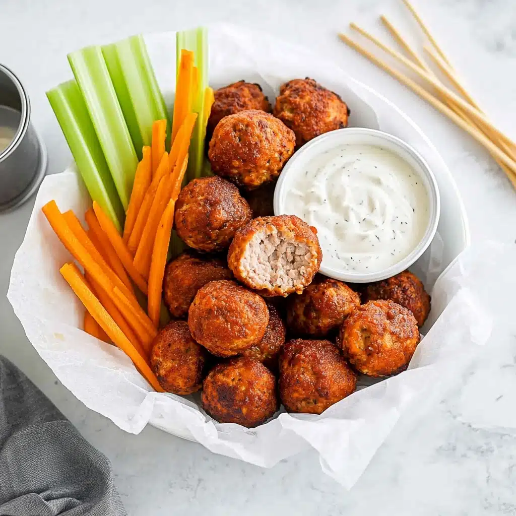Air Fryer BBQ Chicken Poppers Recipe - Recipe Image