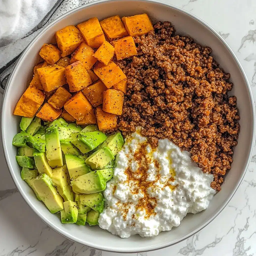 Hot Honey Ground Beef Bowls Recipe - Recipe Image