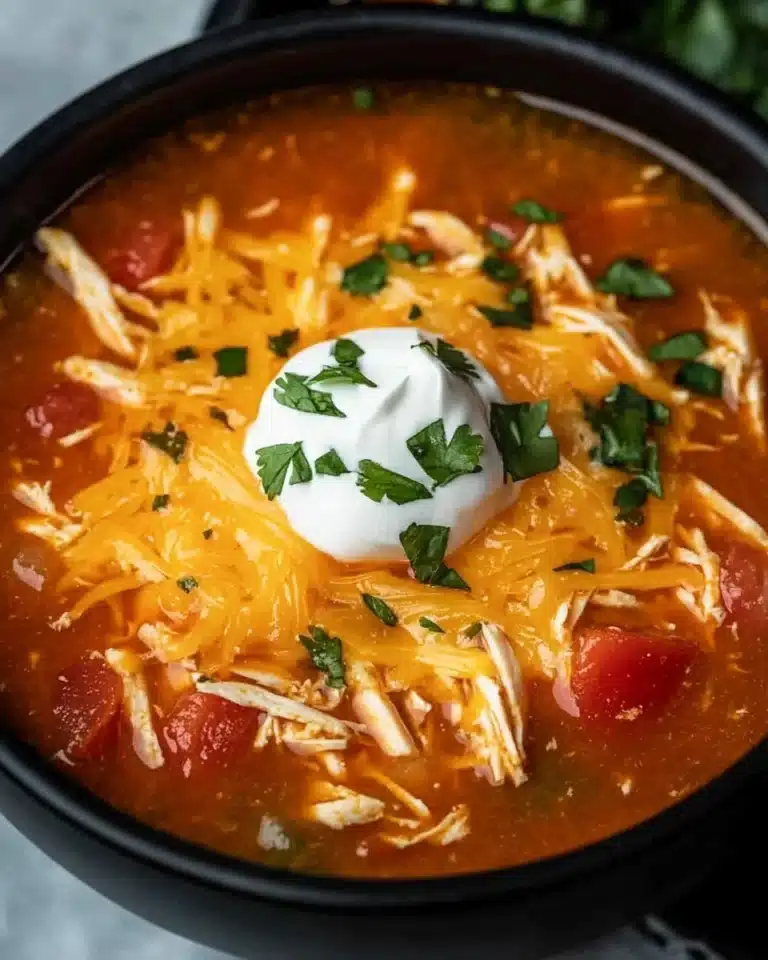 Crock Pot Chicken Fajita Soup Recipe