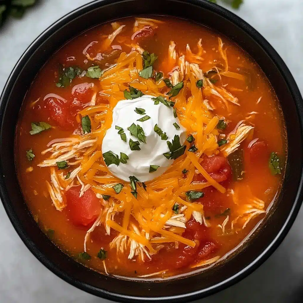 Crock Pot Chicken Fajita Soup Recipe - Recipe Image