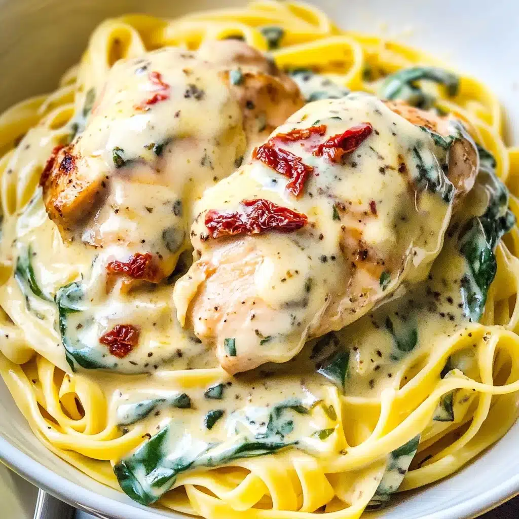 Slow Cooker Creamy Tuscan Chicken Recipe - Recipe Image