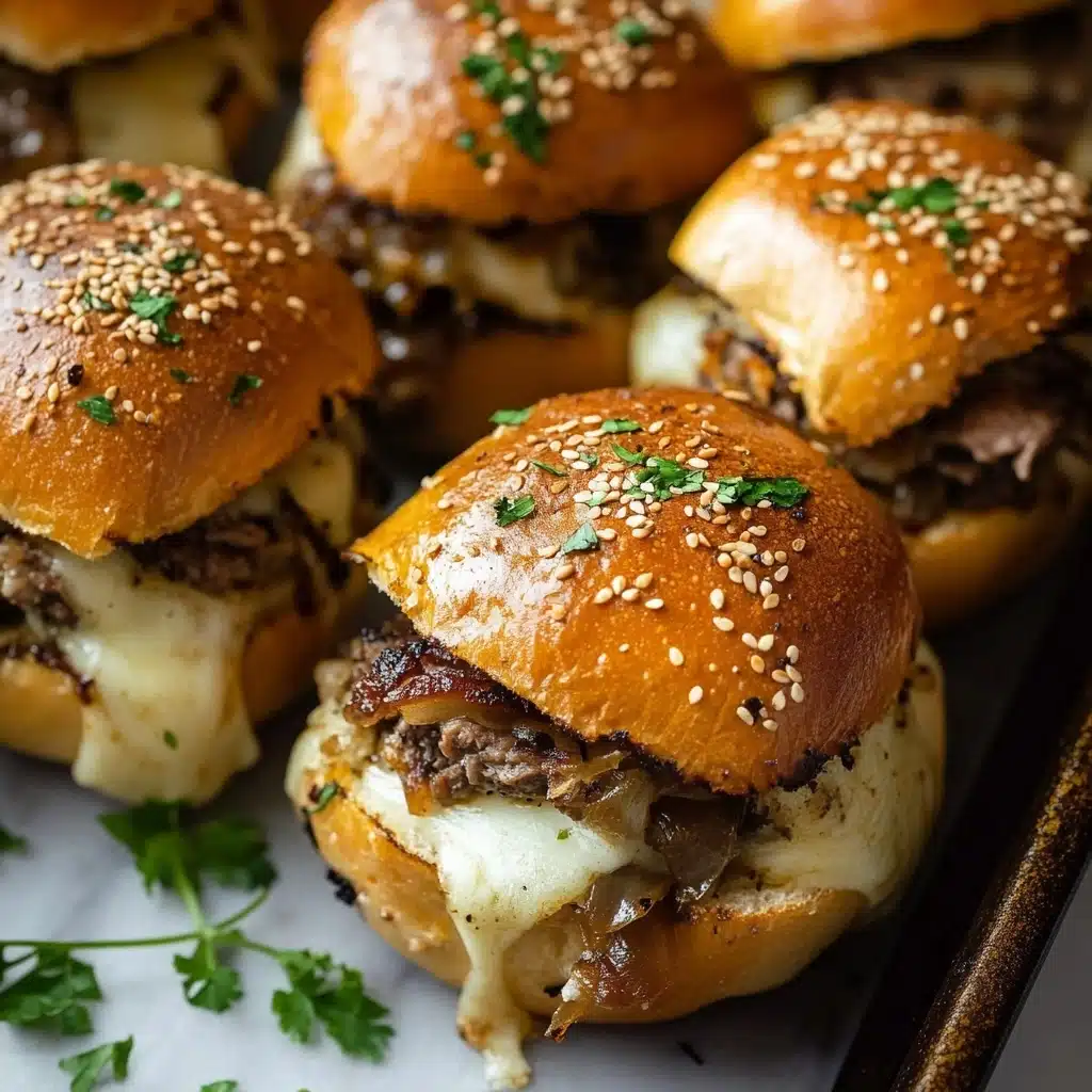 French Onion Beef Sliders, French Onion Sliders for a Crowd, Crowd-Pleasing Sliders, Easy Beef Slider Recipes, Party Slider Recipes