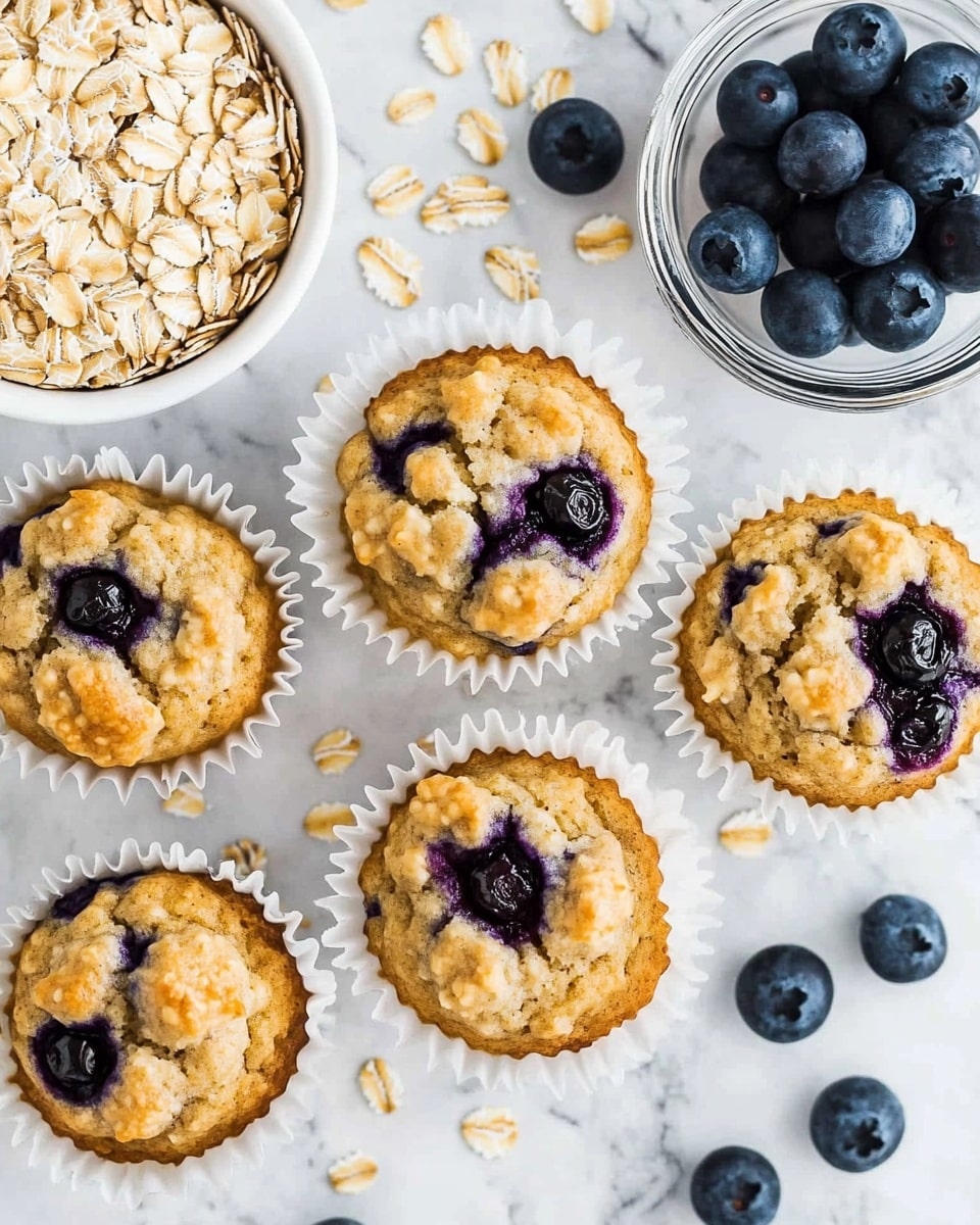 Greek Yogurt Blueberry Muffins Recipe - Recipe Image