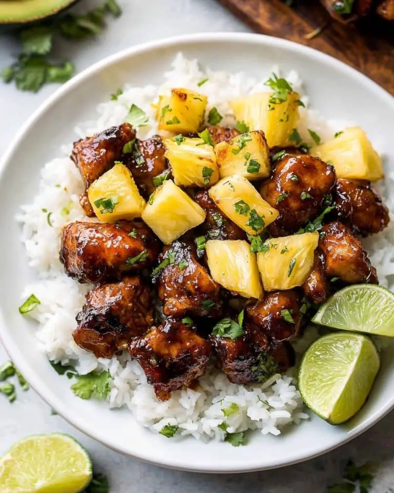 30-Minute Pineapple Chicken with Coconut Rice Recipe