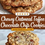 Loaded Oatmeal Chocolate Chip Cookies Recipe