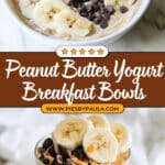 Peanut Butter Yogurt Bowls & Pots Recipe