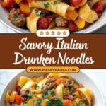 Italian Drunken Noodles Recipe