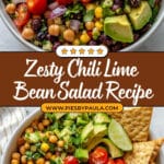 Chili Lime Bean Salad Recipe