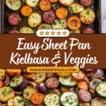Sheet Pan Kielbasa and Vegetables Recipe