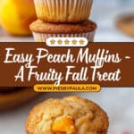 Peach Muffins Recipe