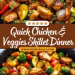 Chicken and Vegetables Skillet Recipe
