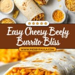 Beefy Melt Burrito Recipe