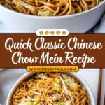 Classic Chinese Chow Mein Recipe
