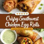 Southwest Chicken Egg Roll Recipe
