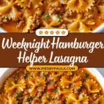 Hamburger Helper Lasagna Recipe