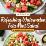 Watermelon Salad with Feta & Mint Recipe