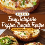 Jalapeño Popper Bagels Recipe