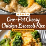 One Pot Chicken Broccoli and Rice Recipe
