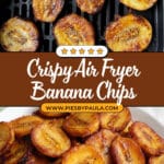 Air Fryer Banana Chips Recipe