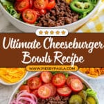 Cheeseburger Bowls Recipe