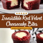 Red Velvet Cheesecake Bites Recipe