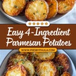 Parmesan Crusted Potatoes Recipe