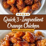 3 Ingredient Orange Chicken Recipe